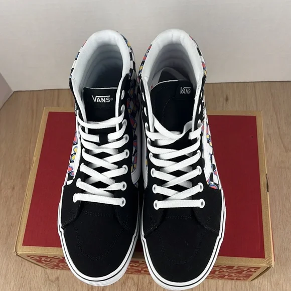 Vans Filmore Hi Butterfly Checkerboard Checkerboard Women’s Size 9 Streetwear - Picture 2 of 10